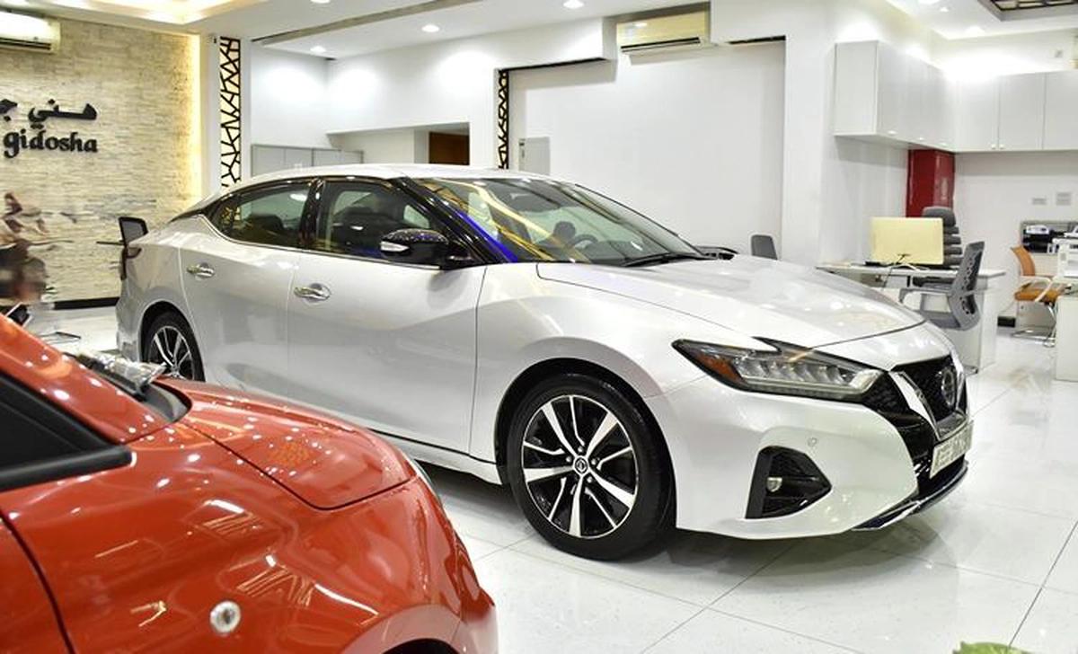 Nissan Maxima SV ( 2021 Model ) in Silver Color American Specs-9-9