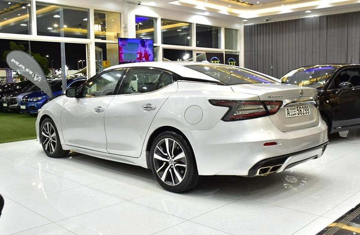 Nissan Maxima SV ( 2021 Model ) in Silver Color American Specs-7-7