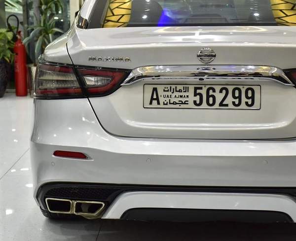 Nissan Maxima SV ( 2021 Model ) in Silver Color American Specs
