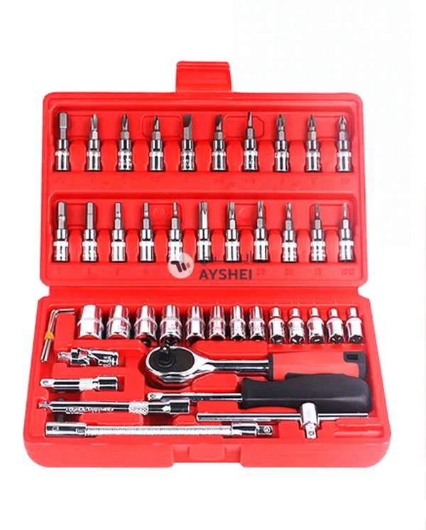 OUTAD 46-Piece Combination Socket Set