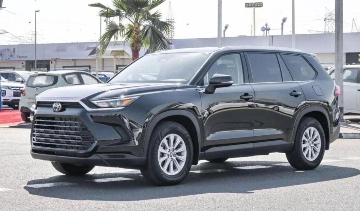 Toyota Grand Highlander Toyota Grand Highlander For Export Only !Brand New Toyota Highlander XLE GHL24-XLE 2.4T Petrol Black-2-2