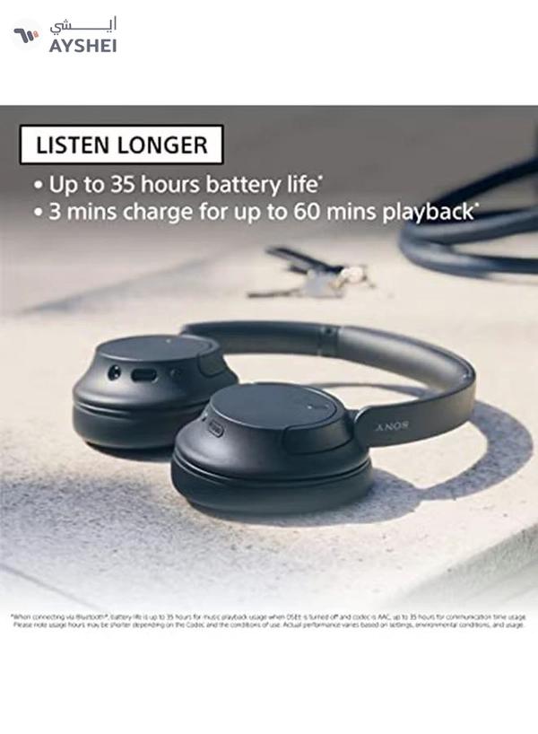 Sony WH-CH720 Noise Cancelling Wireless Headphones Bluetooth Over The Ear With Mic
