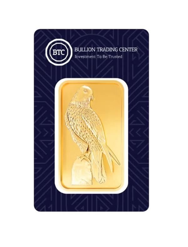 BTC 2.5g Gold Ingot 24K - Variable Design