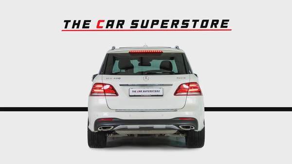 Mercedes Benz GLE400-GCC-AMG Body Styling-LOW Mileage-Very Well Maintained-High Specifications