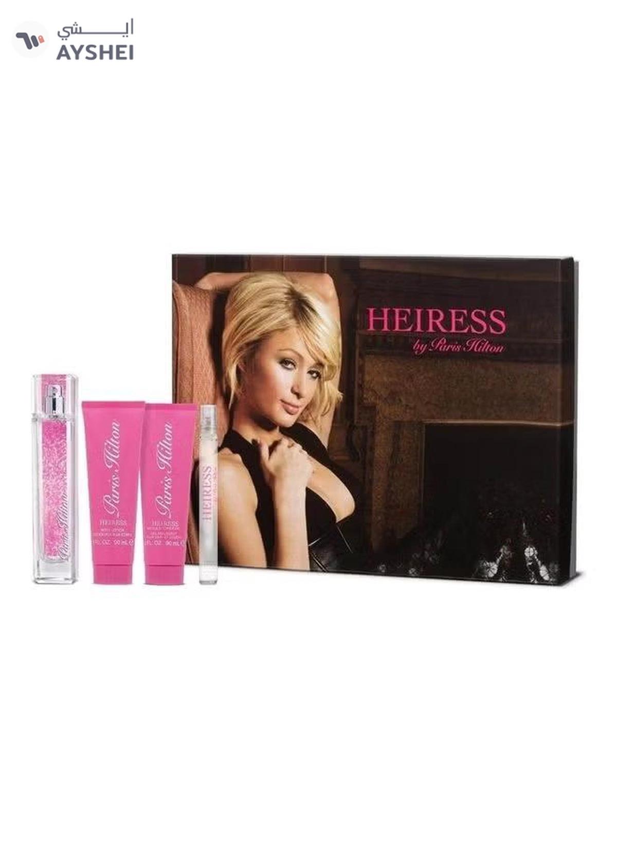 Paris Hilton Heiress Edp+Mini+Body Lotion+Shower Gel Set 290ml-1-1
