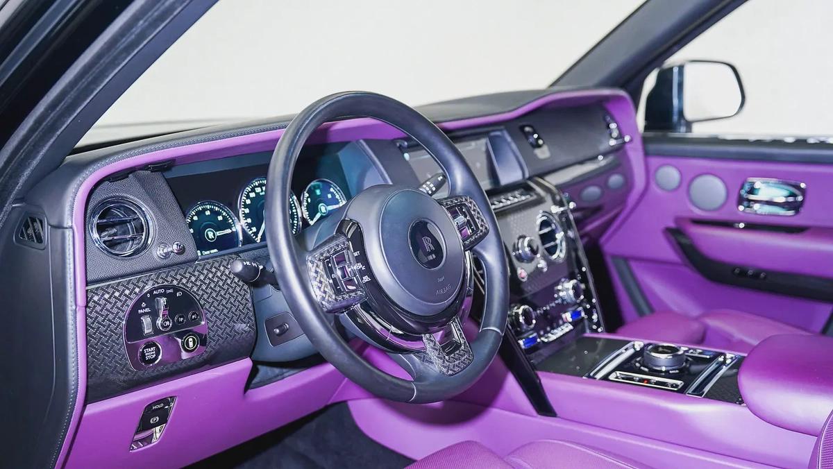 Special Offer | AED 18,393 PM | Warranty - Service June 2026 | GCC | 2022 Rolls-Royce Cullinan - Bla-3-3