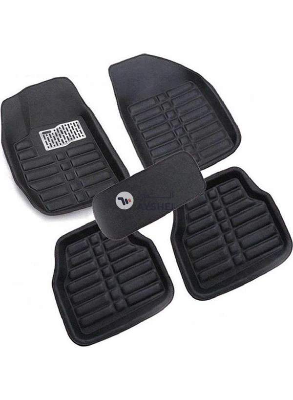 Generic 5-Piece 3D Universal Car Floor Mat Set