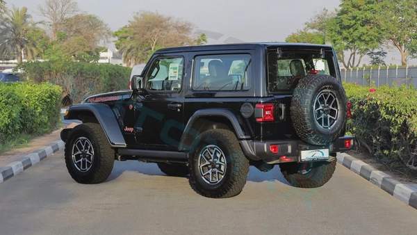 ( 5 Years Warranty + 3 Years Service ) 2025 Jeep Wrangler Rubicon 2.0L Turbo 4x4 GCC 0Km