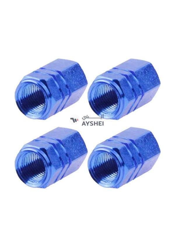 Generic 4-Piece Anodized Car Tire Valve Stem Cap