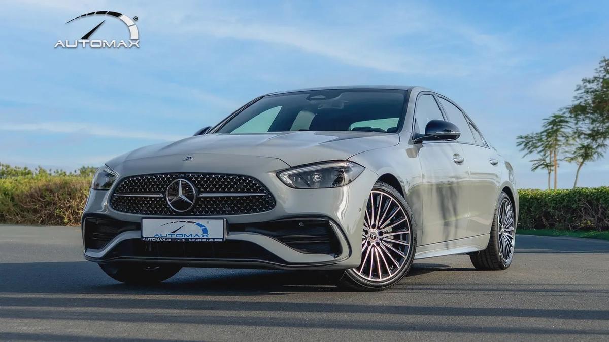 2026 Mercedes-Benz C200 AMG Premium EQ Boost RWD GCC 0Km With 2 Years Unlimited Mileage Warranty-0-0