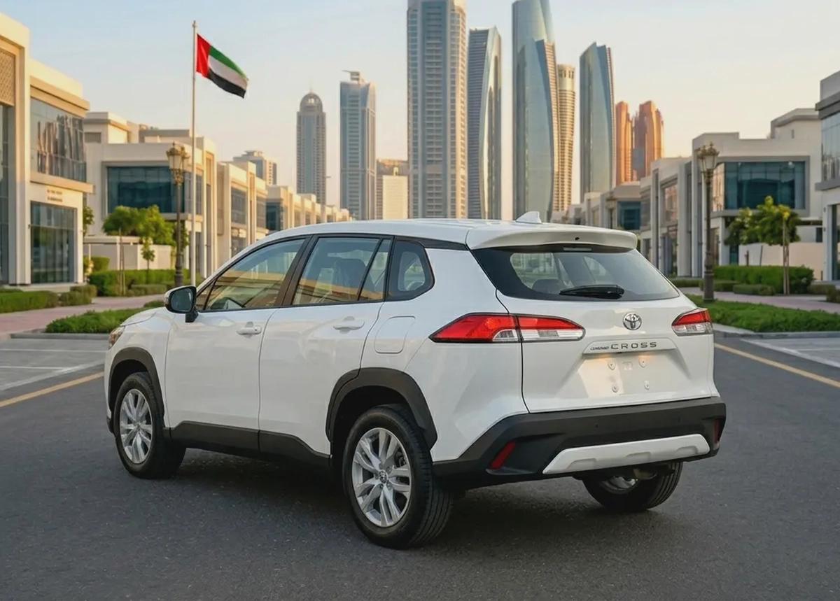 AED 1,250 / Monthly | Corolla Cross 2024 | GCC Specs | Perfect Condition | 1.8L 4 cyl engine-4-4