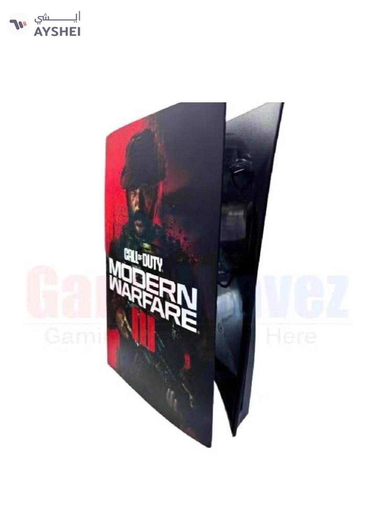 Generic TRIX STANDARD Disc Edition Face Plates Cover Skins, Shell Panels for PS5 Console,Faceplate Protective Shell Replacement Plate, Dustproof, Anti-Scratch (MODERN WARFARE 3)-0-portrait