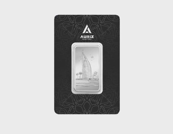 Auriz Mint 100g Fine Silver Bar