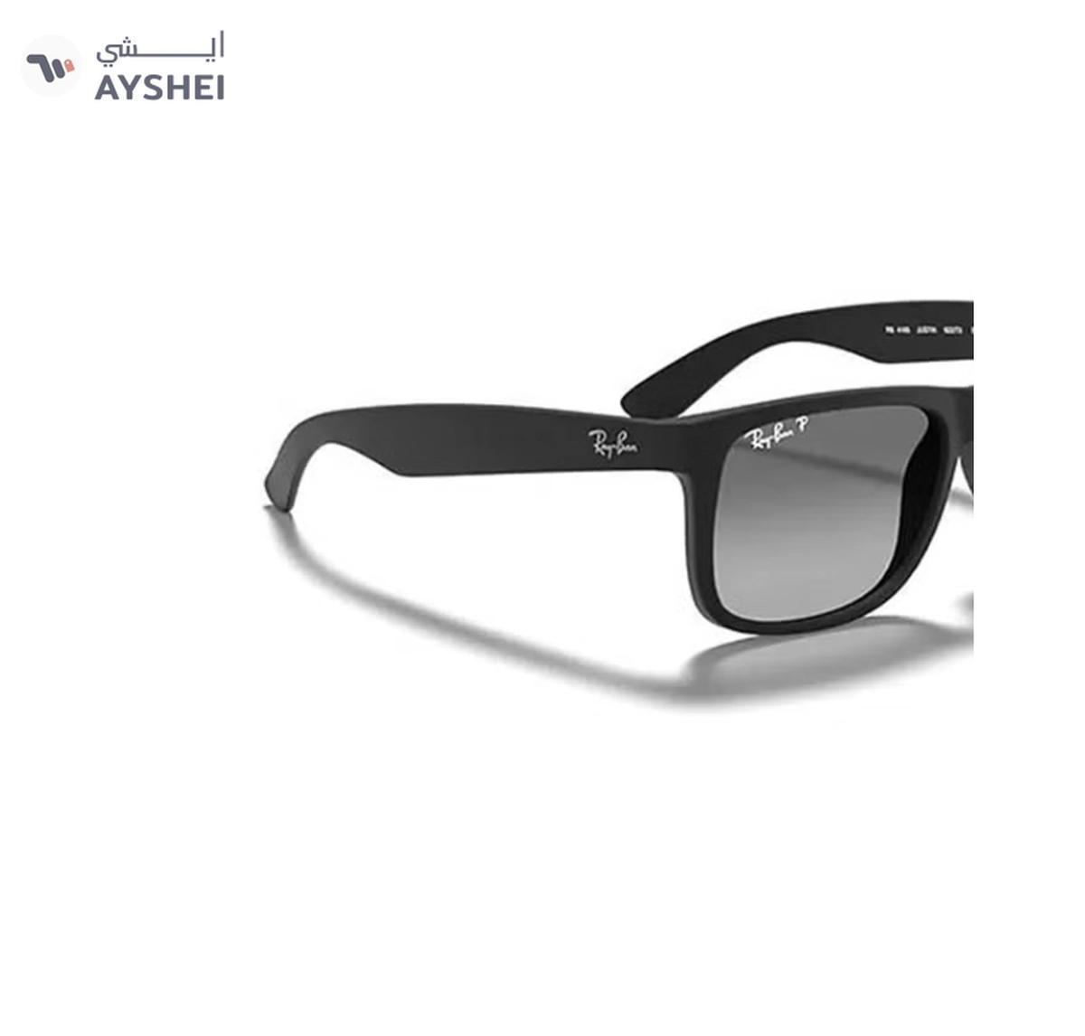 Ray-Ban Men's Rectangular Polarized Sunglasses - Lens Size: 54mm-5-5