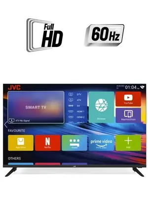 JVC 40 Inch Edgeless Full HD Android Smart TV With Dolby Audio And Quadcore Processor