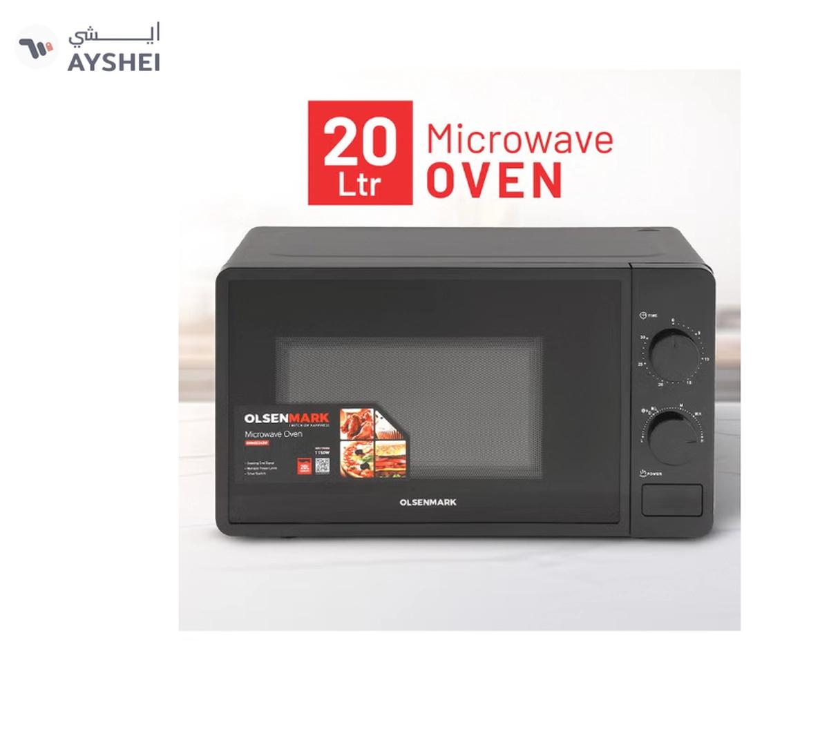 Olsenmark Electric Microwave Oven, 5 Multiple Power Levels-0-landscape