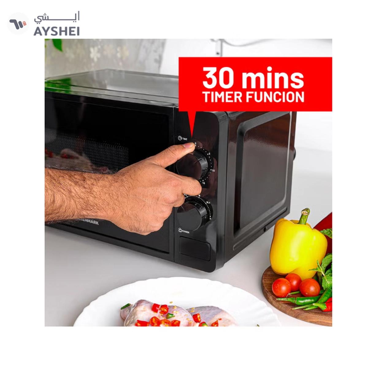 Olsenmark Electric Microwave Oven, 5 Multiple Power Levels-5-5