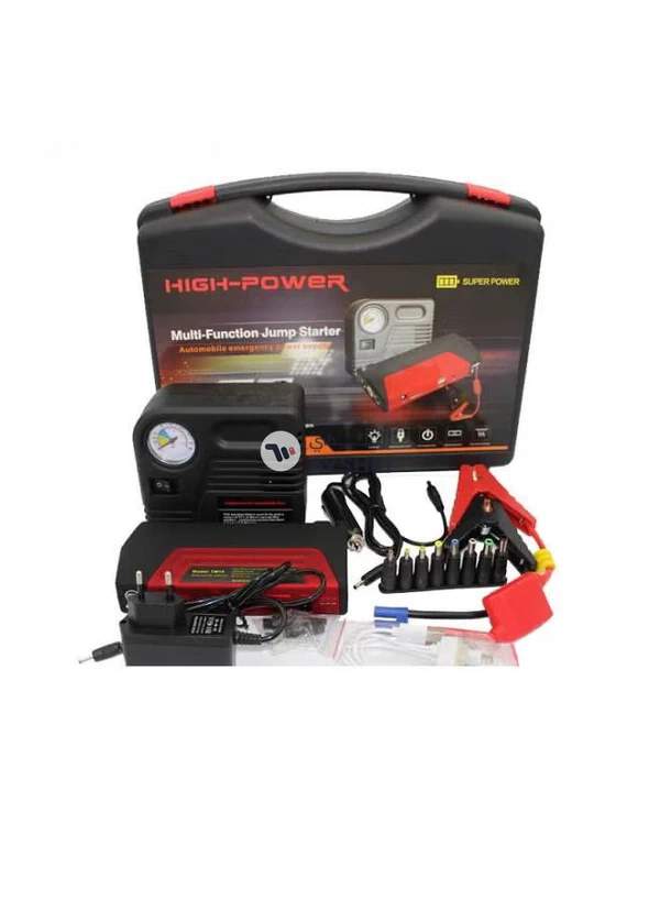High Power Jump Starter With Air Compressor
