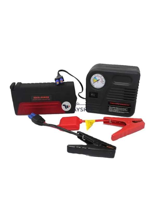 High Power Jump Starter With Air Compressor