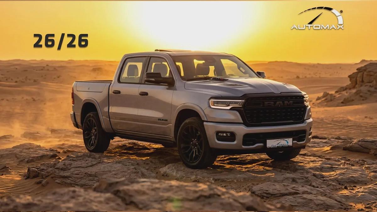 ( For Export / Car With Multigate ) 2026/2026 RAM 1500 LIMITED CREW CAB SST H.O 3.0TT GCC BRAND NEW-0-0