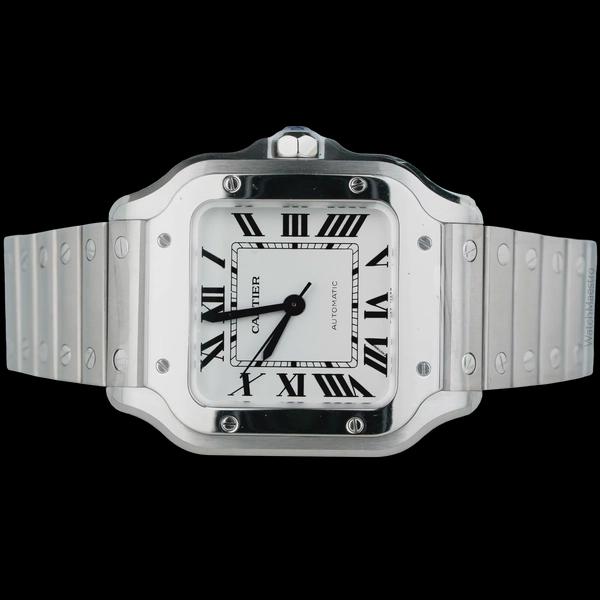 Cartier Santos Medium White