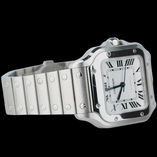 Cartier Santos Medium White