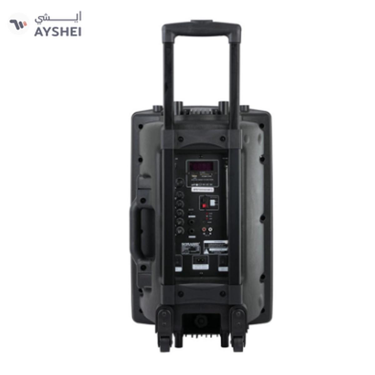 Sonashi Rechargeable Trolley Speaker System With Remote Control And Microphone Usb-2-2
