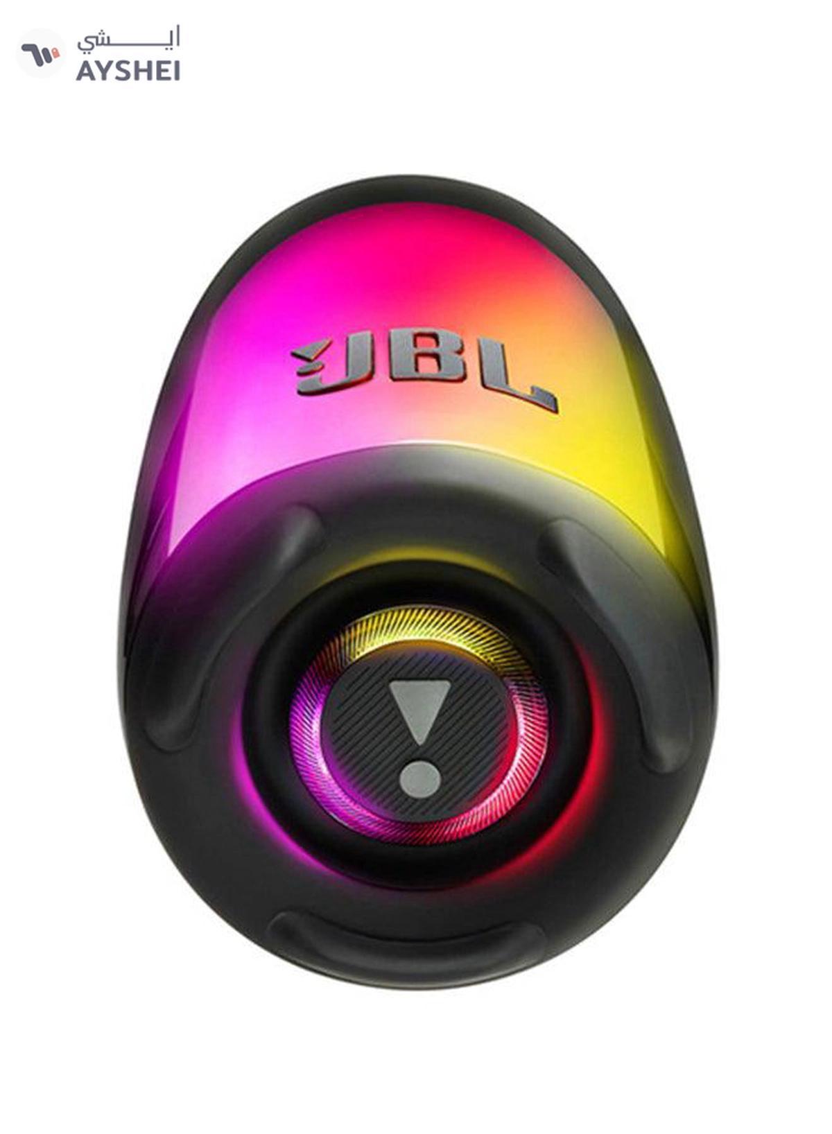 JBL Pulse 5 Portable Bluetooth Speaker With Eye Catching 360-Degree Lightshow Black-4-4