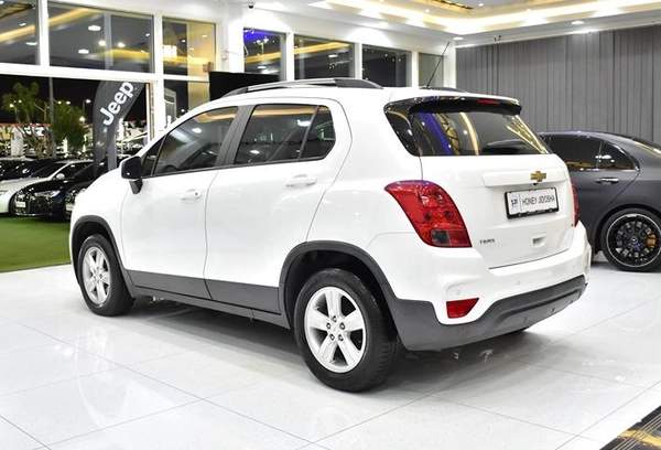 Chevrolet Trax LT ( 2019 Model ) in White Color GCC Specs