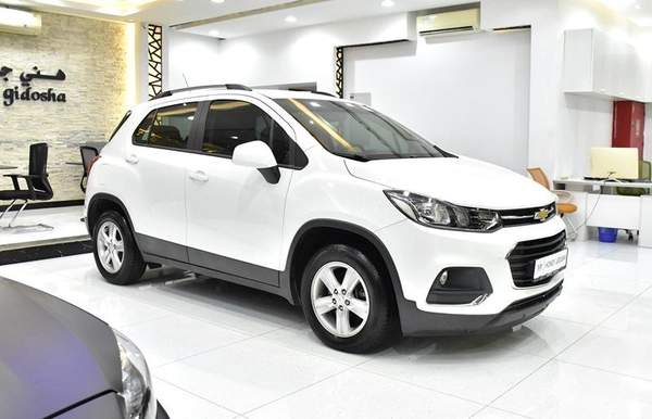 Chevrolet Trax LT ( 2019 Model ) in White Color GCC Specs