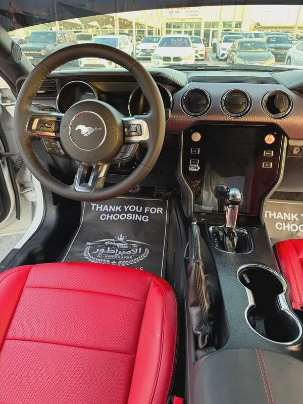 فورد موستينج Ecobooste V4 2.3L موديل 2017 وارد بحاله ممتازه