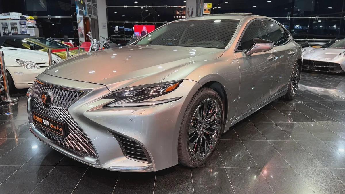Lexus LS 500 Prestige 2020 - GCC Specs - PPF -Full Service History - Perfect Condition-0-0