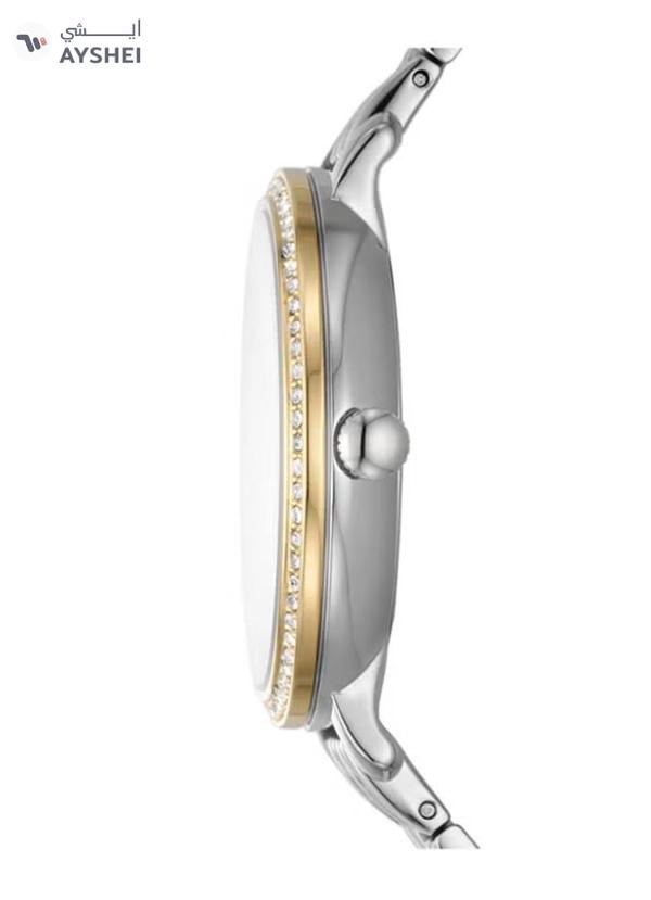 Fossil Women's Jacqueline Round Shape Analog Stainless Steel Wrist Watch ES5166 - 36mm