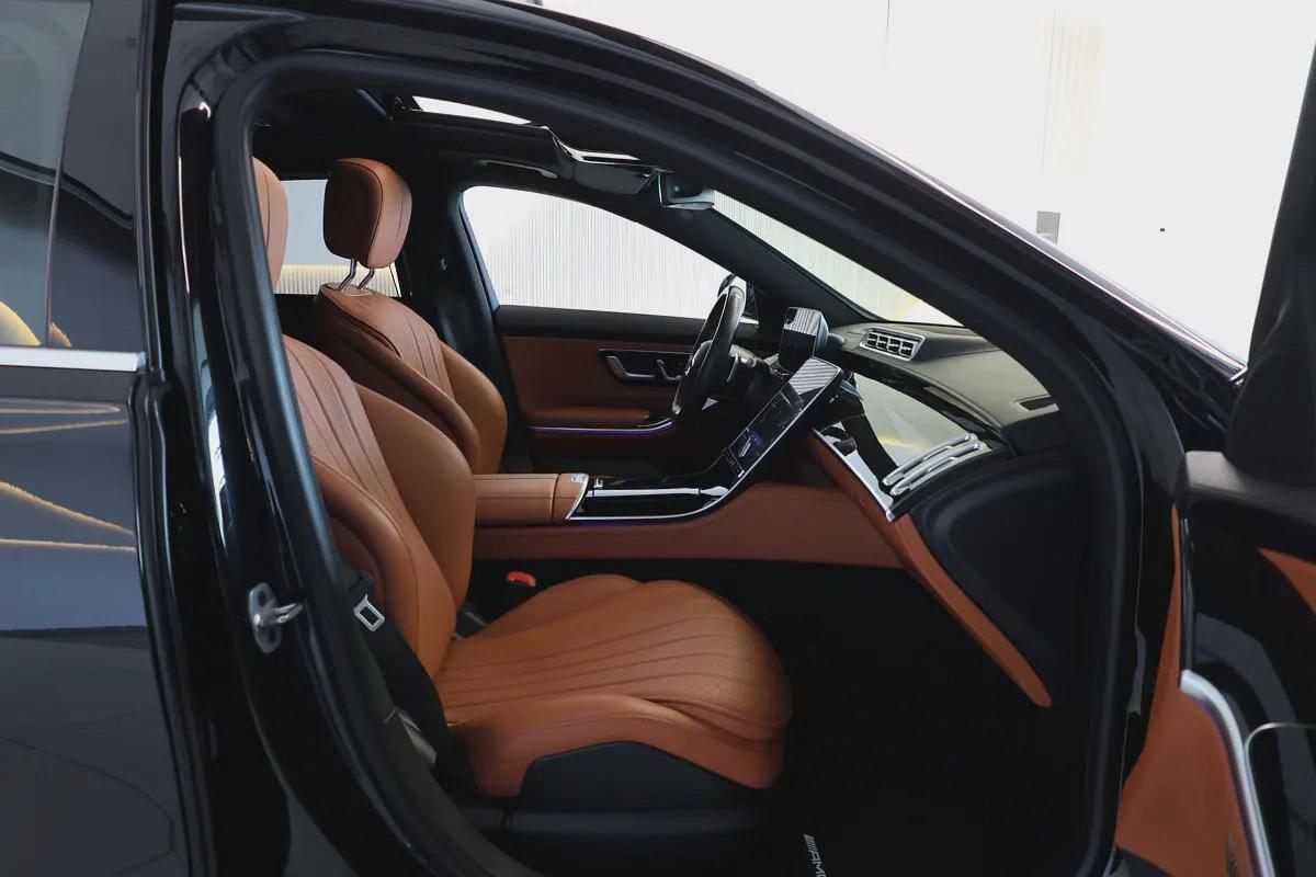 S500 4MATIC - GCC SPECS - WARRANTY / SERVICE 105,000 KM GARGASH - ACCIDENT FREE - EXCELENT CONDITION-16-16