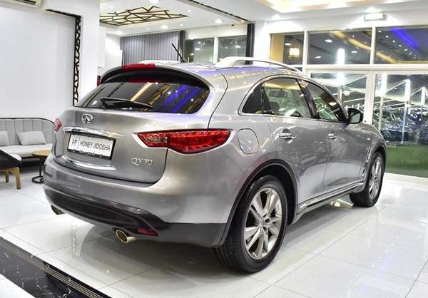 Infiniti QX70 ( 2020 Model ) in Silver Color GCC Specs