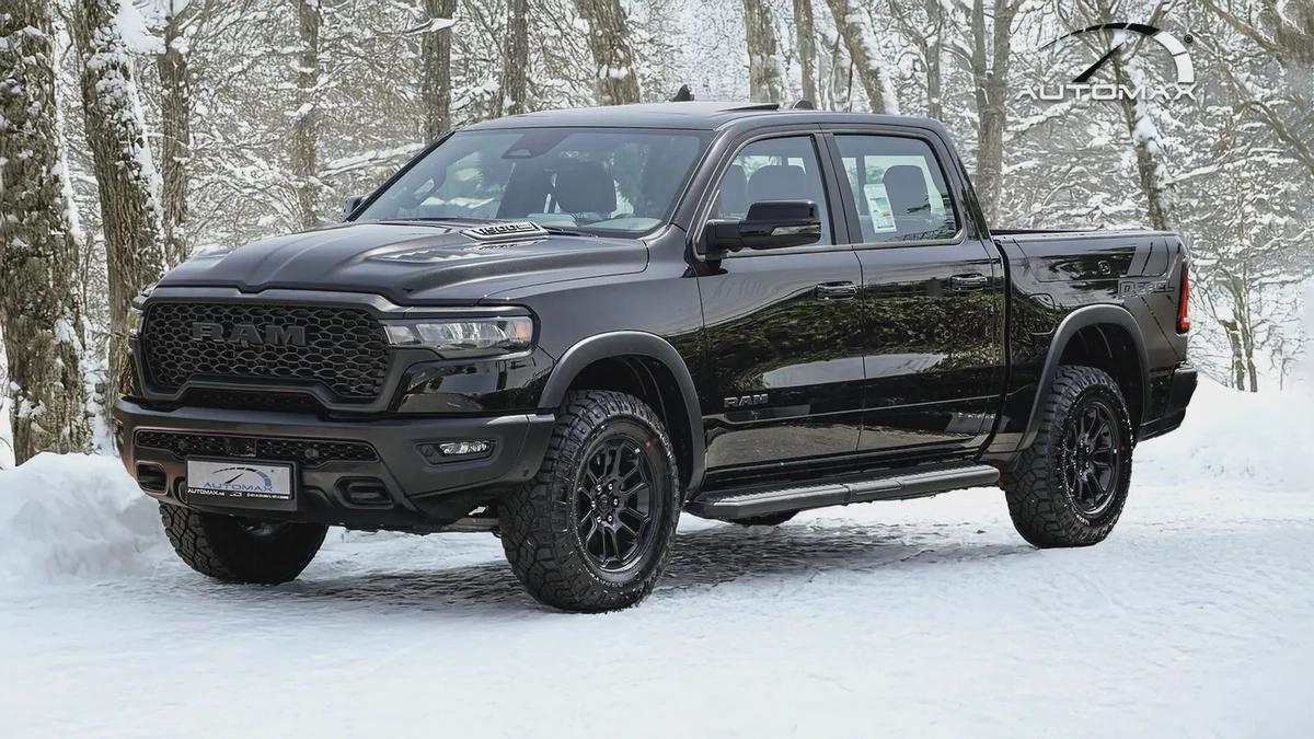 ( Only For Export ) 2026 RAM 1500 REBEL 4X4 3.0TT HURRICANE GCC 0Km ( BEDLINER , RAMBOX )-0-0