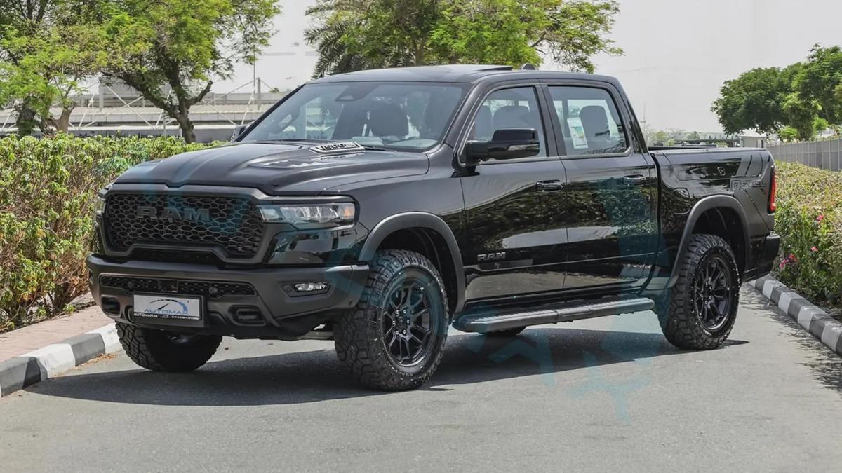 ( Only For Export ) 2026 RAM 1500 REBEL 4X4 3.0TT HURRICANE GCC 0Km ( BEDLINER , RAMBOX )-1-1