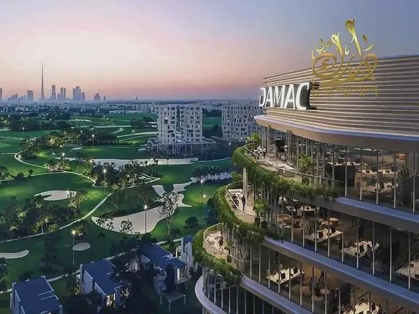 1BR Apartment | DAMAC District Tower A | Golf & Pool View | Furnished