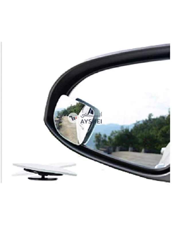 Generic 2-Piece 360 Degree Adjustable Car Rear View Mirror
