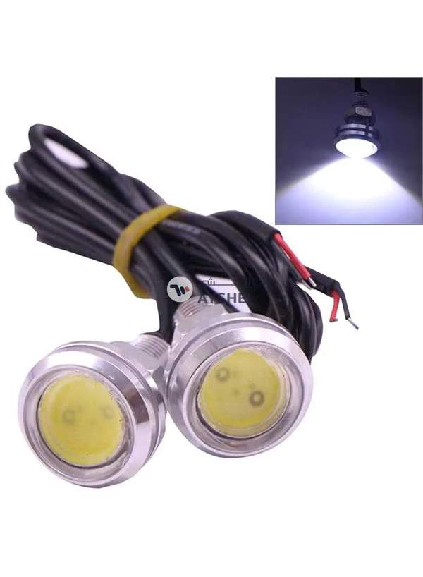Generic 2-Piece 3W 120LM Waterproof Eagle Eye Light