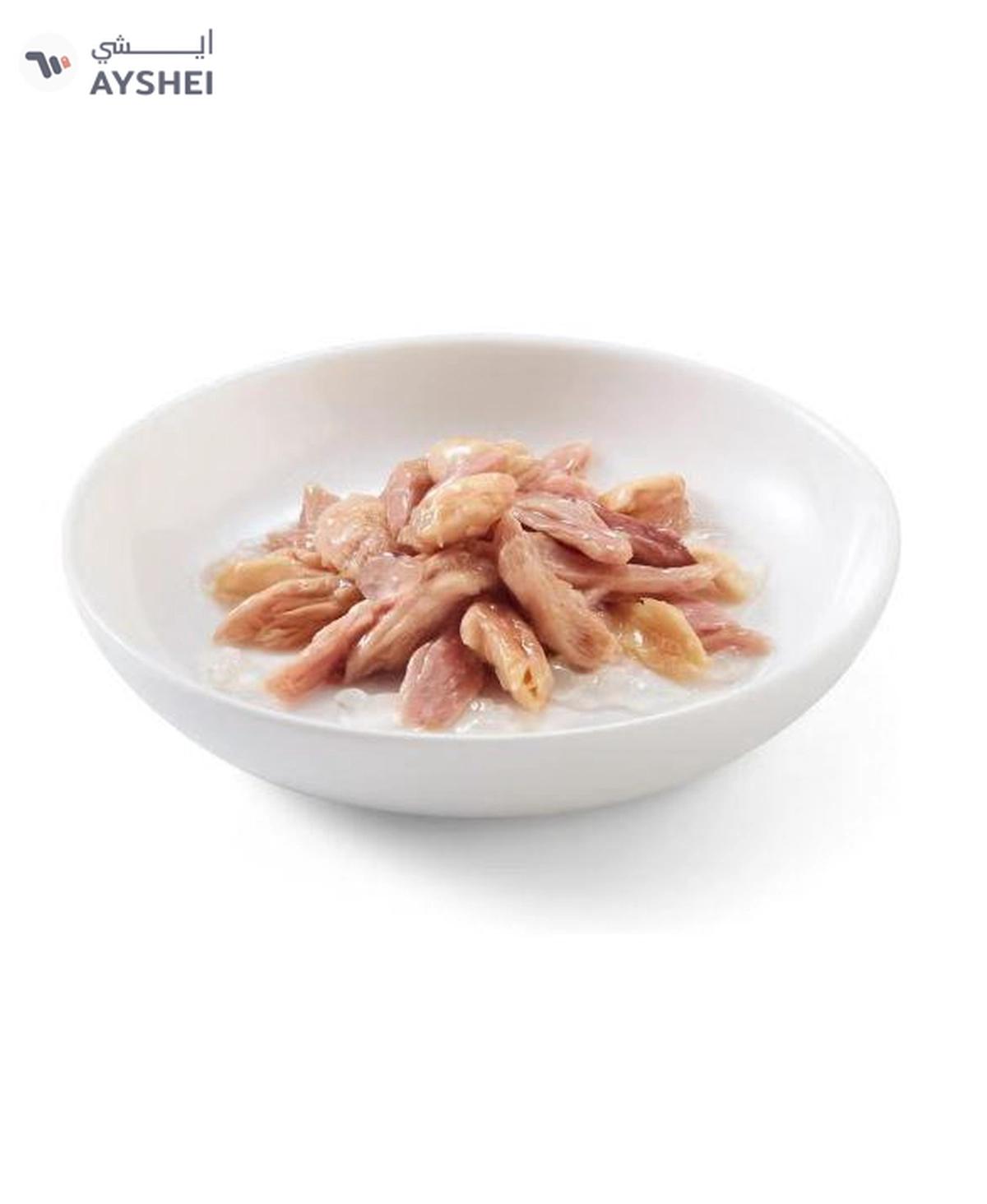 Schesir Dog Multi Pack Tuna With Seabass,Wet Food In Jelly For Dogs 4X85G-3-3