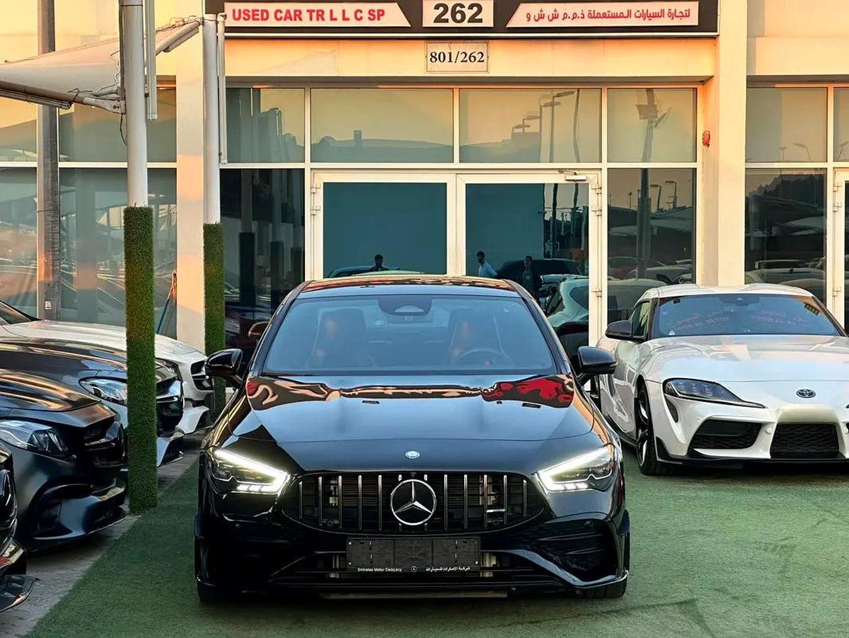 MERCEDES BENZ AMG CLA35 GCC FULL OPTION ORIGINAL PAINT UNDER WARRANTY-10-10
