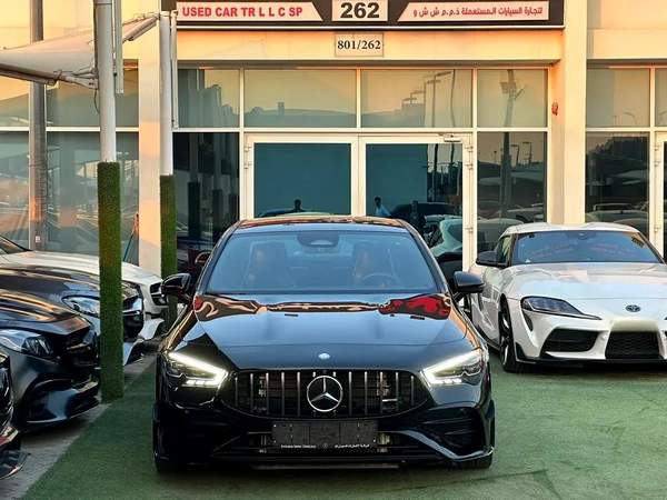 MERCEDES BENZ AMG CLA35 GCC FULL OPTION ORIGINAL PAINT UNDER WARRANTY