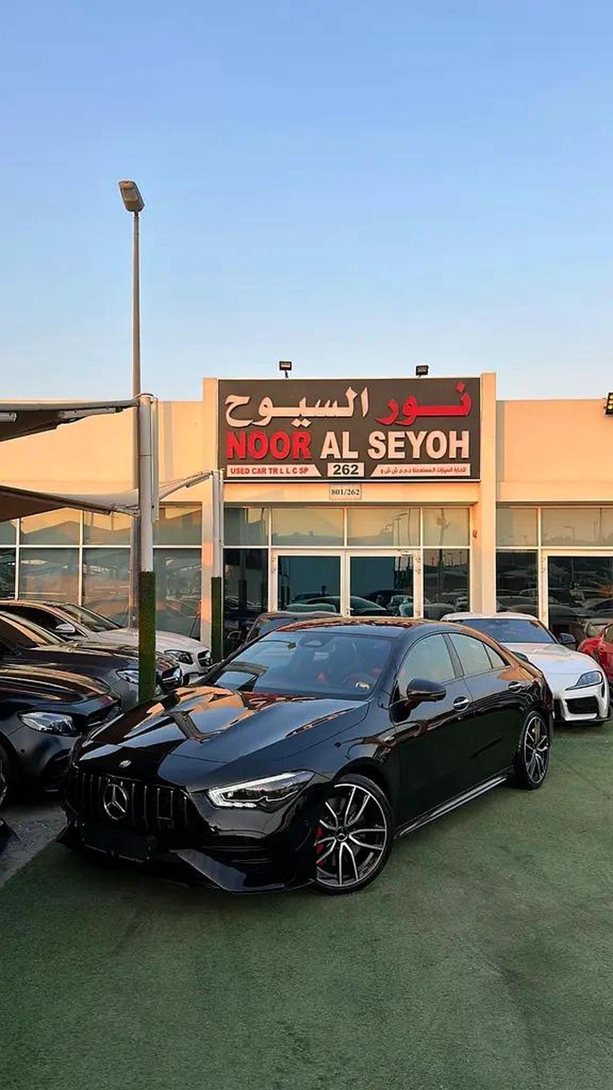 MERCEDES BENZ AMG CLA35 GCC FULL OPTION ORIGINAL PAINT UNDER WARRANTY-0-0