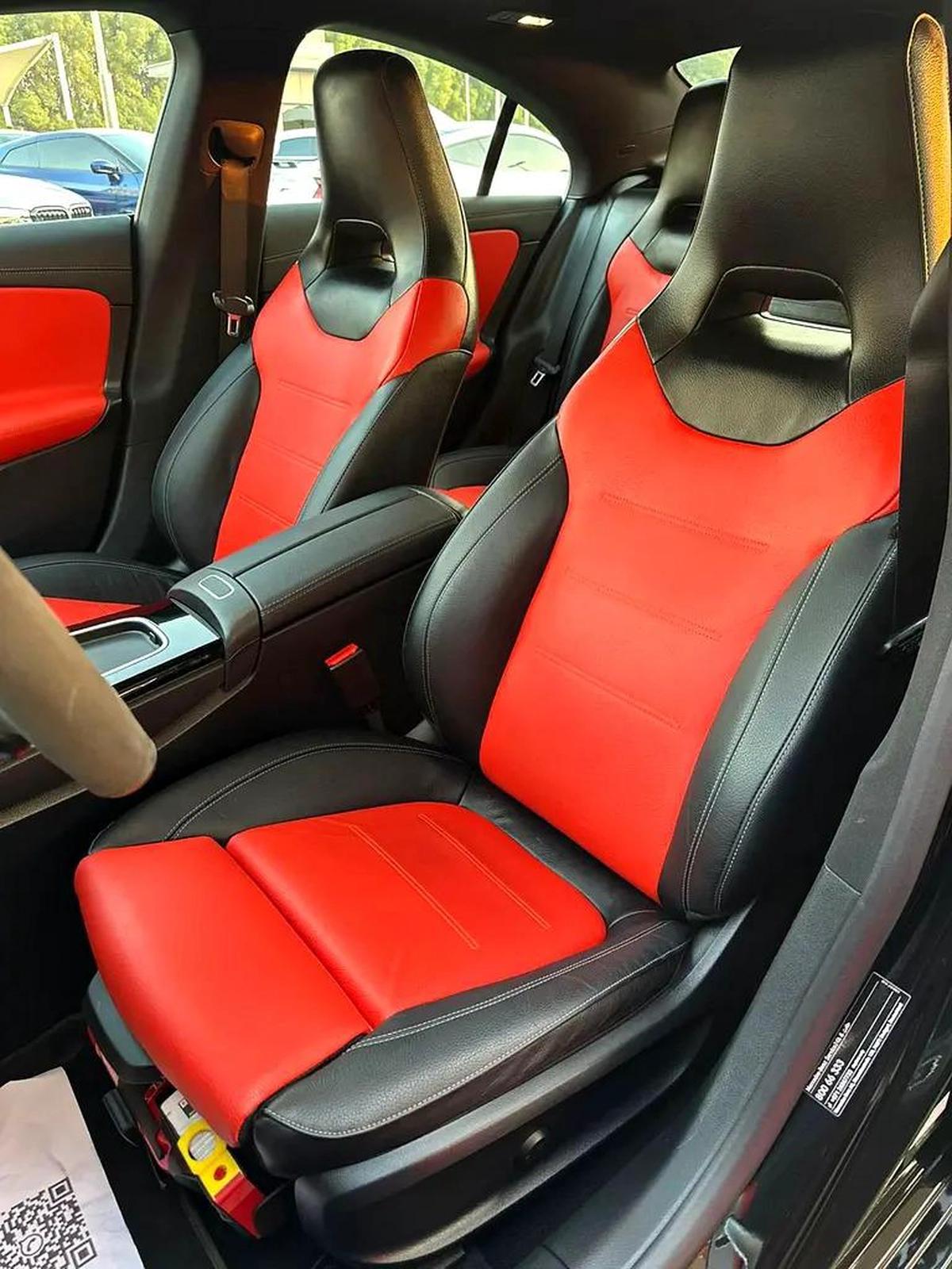 MERCEDES BENZ AMG CLA35 GCC FULL OPTION ORIGINAL PAINT UNDER WARRANTY-4-4