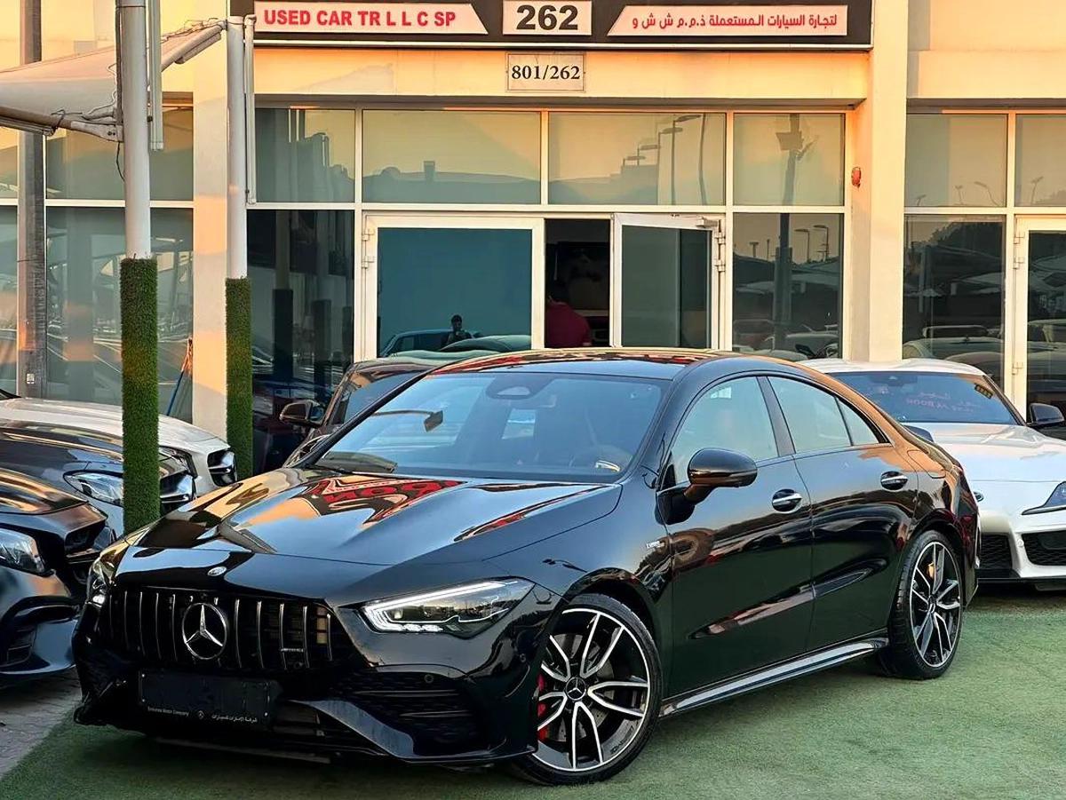 MERCEDES BENZ AMG CLA35 GCC FULL OPTION ORIGINAL PAINT UNDER WARRANTY-3-3