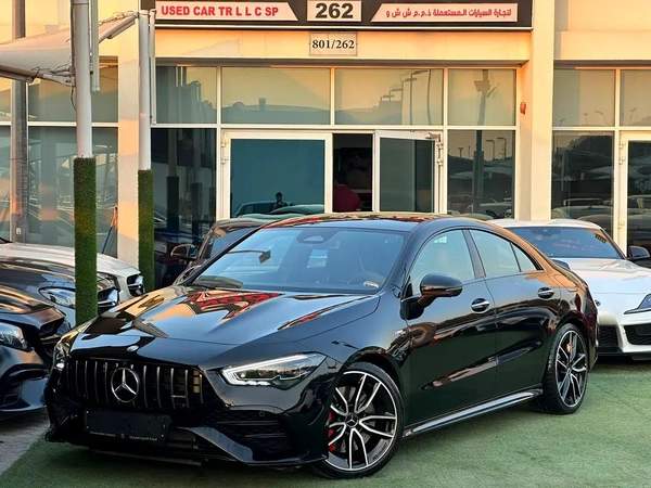 MERCEDES BENZ AMG CLA35 GCC FULL OPTION ORIGINAL PAINT UNDER WARRANTY