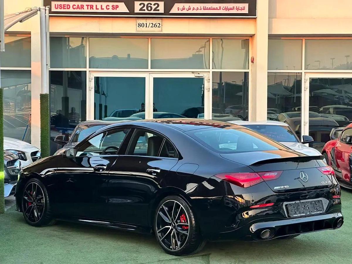 MERCEDES BENZ AMG CLA35 GCC FULL OPTION ORIGINAL PAINT UNDER WARRANTY-11-11
