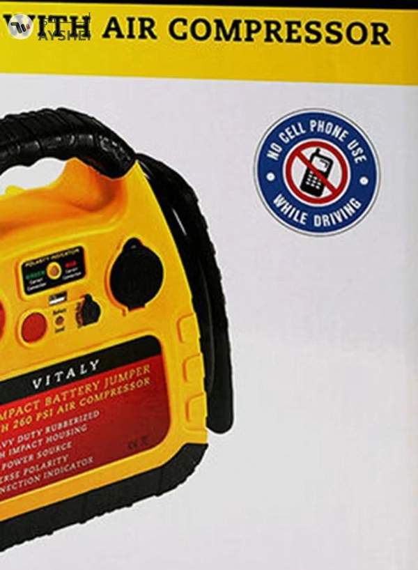 VITALY 4-In-1 Jump Starter With Air Compressor