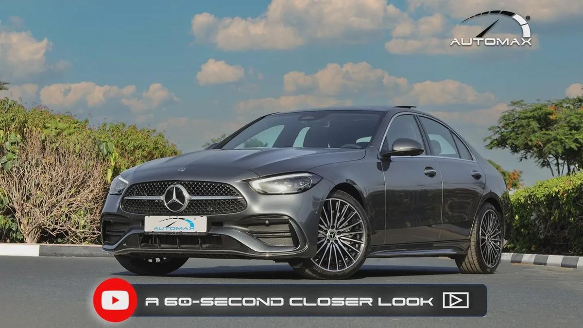 2026 Mercedes-Benz C200 AMG Premium EQ Boost RWD GCC 0Km With 2 Years Unlimited Mileage Warranty-0-0